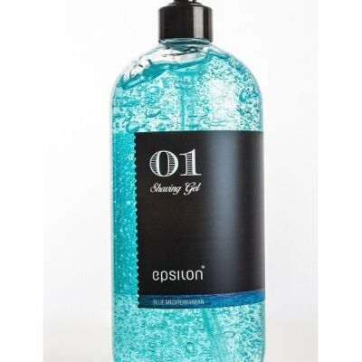 Gel de Afeitar Transparente Blue Mediterranean Epsilon 1L