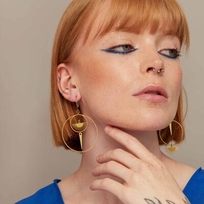 Boucles d'oreilles Jupiter