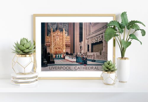 Liverpool Cathedral - 11X14” Premium Art Print I
