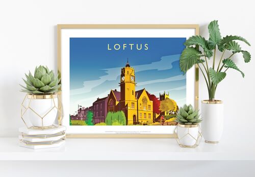 Loftus By Artist Richard O'Neill - 11X14” Premium Art Print II