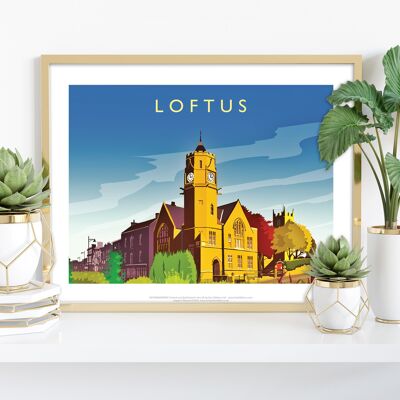 Loftus von Künstler Richard O'Neill – Premium-Kunstdruck 27,9 x 35,6 cm II