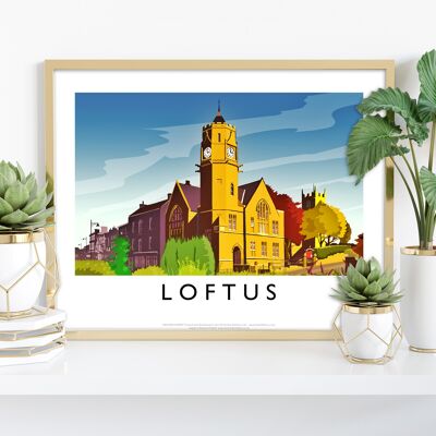 Loftus By Artist Richard O'Neill - 11X14” Premium Art Print III