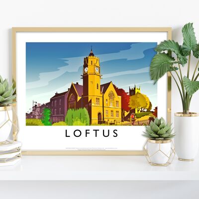 Loftus By Artist Richard O'Neill - 11X14” Premium Art Print III