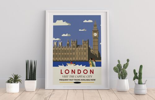 London Poster - 11X14” Premium Art Print I