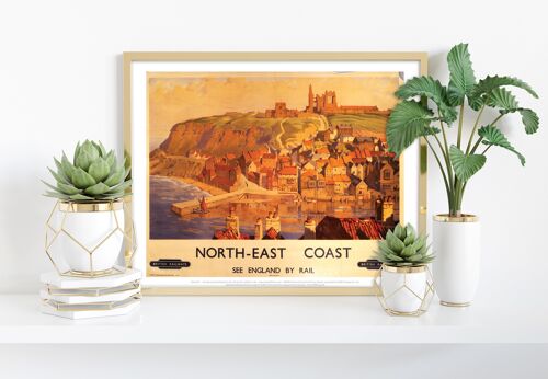 North East Coast, Whitby - 11X14” Premium Art Print II