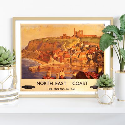 Nordostküste, Whitby – Premium-Kunstdruck 27,9 x 35,6 cm II