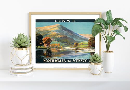 North Wales For Scenery - 11X14” Premium Art Print I