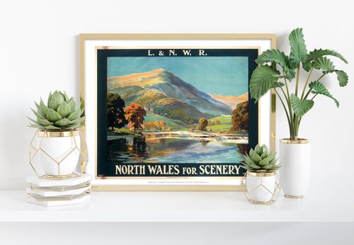 North Wales For Scenery - 11X14” Premium Art Print II