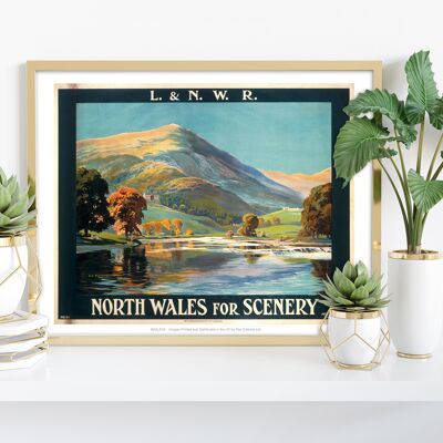 North Wales For Scenery - 11X14" Premium Art Print II