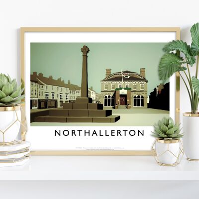 Northallerton par l'artiste Richard O'Neill - Premium Art Print II