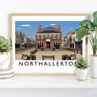 Northallerton By Artist Richard O'Neill - Premium Art Print III