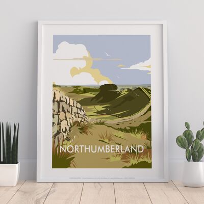 Northumberland By Artist Dave Thompson - Premium Art Print I
