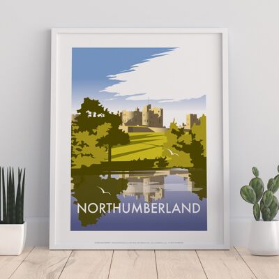 Northumberland vom Künstler Dave Thompson – Premium-Kunstdruck II
