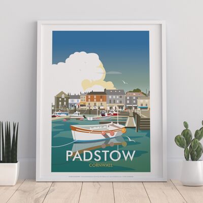 Padstow par l'artiste Dave Thompson - 11X14" Premium Art Print II