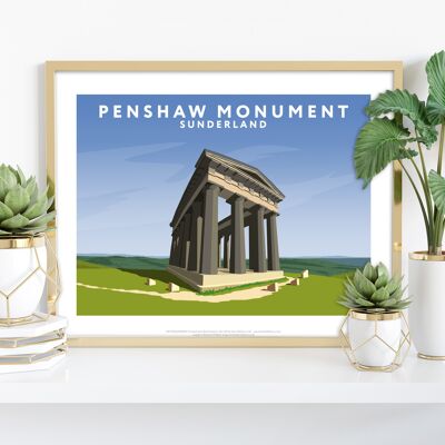 Monumento Penshaw, Sunderland di Richard O'Neill Art Print I