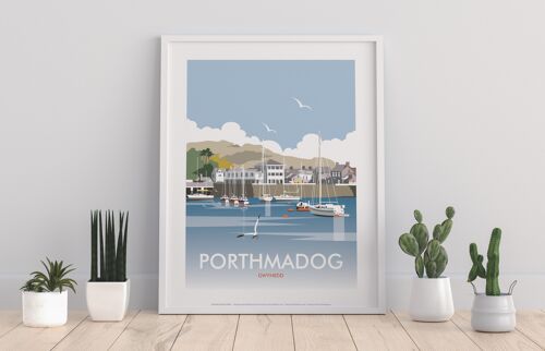 Porthmadog, Gwynedd By Artist Dave Thompson - Art Print II