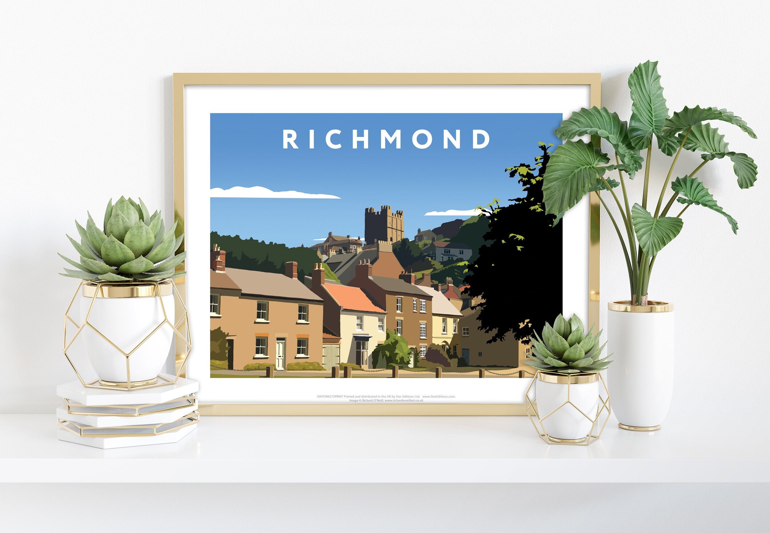 Richmond par l'artiste Richard O'Neill - Premium Art Print II