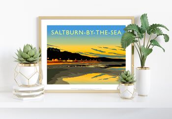 Saltburn-By-The-Sea par l'artiste Richard O'Neill - Art Print I