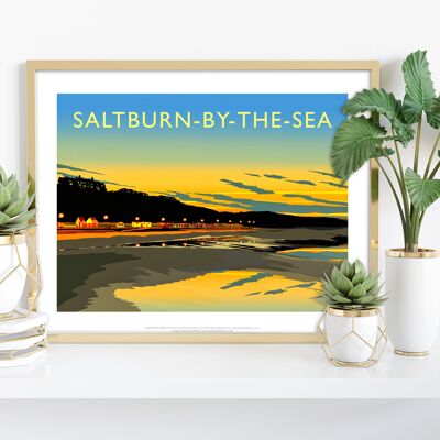 Saltburn-By-The-Sea por el artista Richard O'Neill - Impresión de arte I