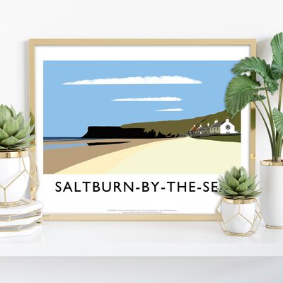 Saltburn-By-The-Sea By Artist Richard O'Neill - Art Print II