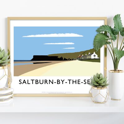 Saltburn-By-The-Sea por el artista Richard O'Neill - Impresión de arte II