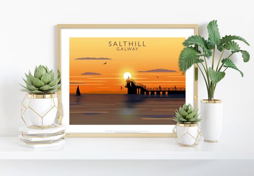 Salthill, Galway By Artist Richard O'Neill - Art Print II