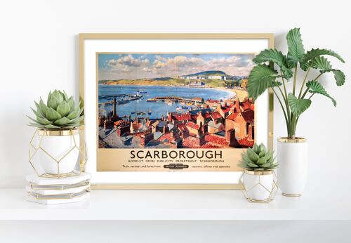 Scarborough - 11X14” Premium Art Print IV