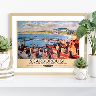 Scarborough - Stampa artistica premium 11X14" IV