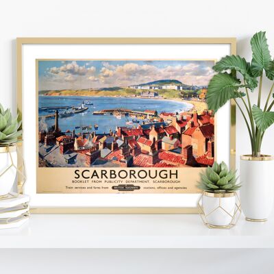 Scarborough - Impression d'art premium 11X14" IV