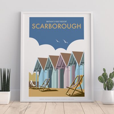 Scarborough By Artist Dave Thompson - Premium Art Print I