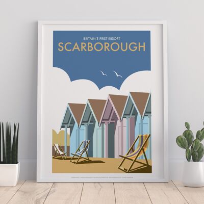 Scarborough vom Künstler Dave Thompson – Premium-Kunstdruck I