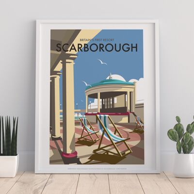 Scarborough von Künstler Dave Thompson – Premium Kunstdruck II