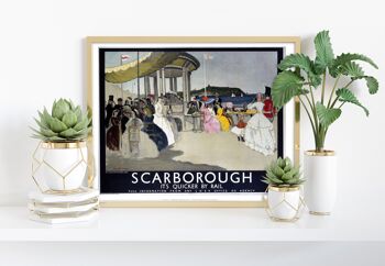Scarborough, c'est plus rapide en train - 11X14" Premium Art Print V