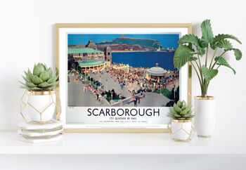 Scarborough, c'est plus rapide en train - 11X14" Premium Art Print VI