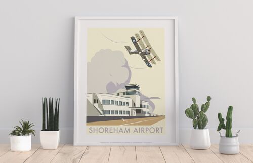 Shoreham Airport By Artist Dave Thompson - 11X14” Art Print I