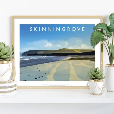 Skinningrove By Artist Richard O'Neill - Premium Art Print I