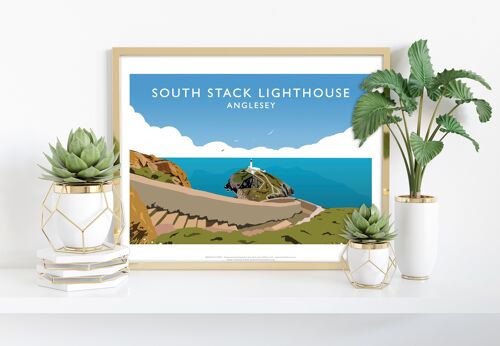 South Stack Lighthouse, Anglesey - Richard O'Neill Art Print I