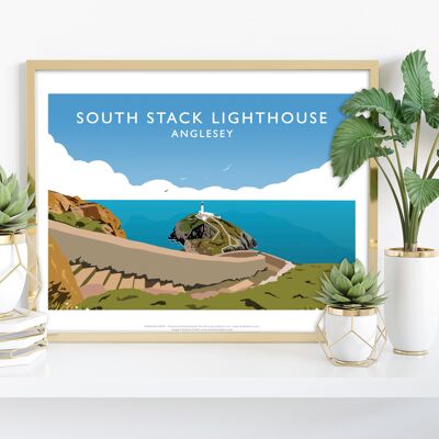 South Stack Lighthouse, Anglesey - Richard O'Neill Art Print I