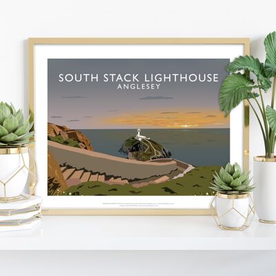South Stack Leuchtturm, Anglesey - Richard O'Neill Kunstdruck II