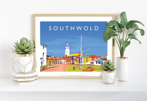 Southwold By Artist Richard O'Neill - Premium Art Print III