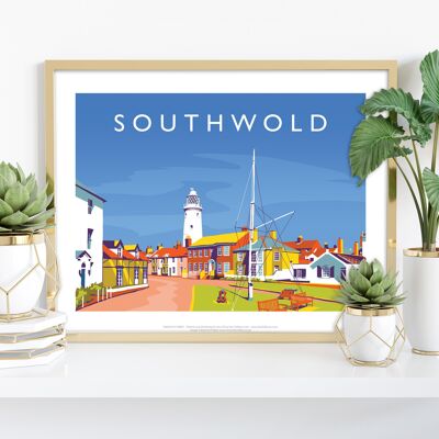 Southwold By Artist Richard O'Neill - Premium Art Print III