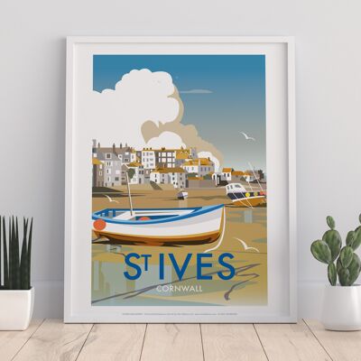 St Ives By Artist Dave Thompson - 11X14” Premium Art Print I