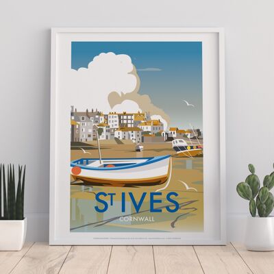 St Ives par l'artiste Dave Thompson - 11X14" Premium Art Print I