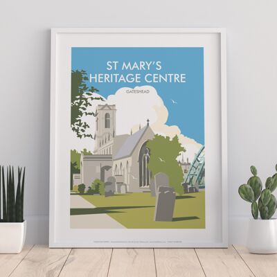 St Mary's Heritage Centre, By Artist Dave Thompson Art Print I