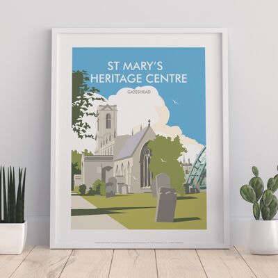 St Mary's Heritage Centre, dell'artista Dave Thompson Art Print I