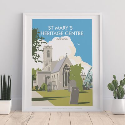 St Mary's Heritage Centre, By Artist Dave Thompson Art Print II