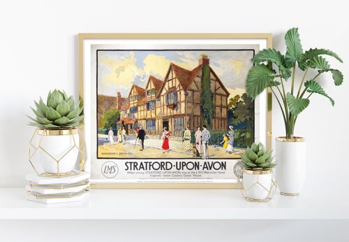 Stratford-Upon-Avon - 11X14” Premium Art Print I