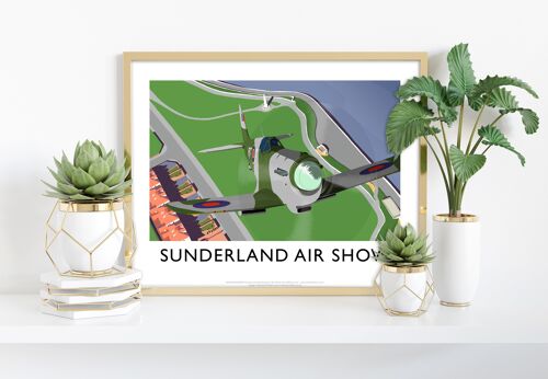 Sunderland Air Show By Artist Richard O'Neill - Art Print II