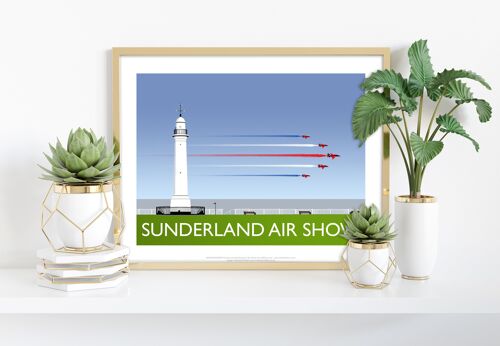 Sunderland Air Show By Artist Richard O'Neill - Art Print III