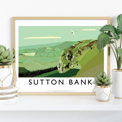 Sutton Bank von Künstler Richard O'Neill – Premium-Kunstdruck I